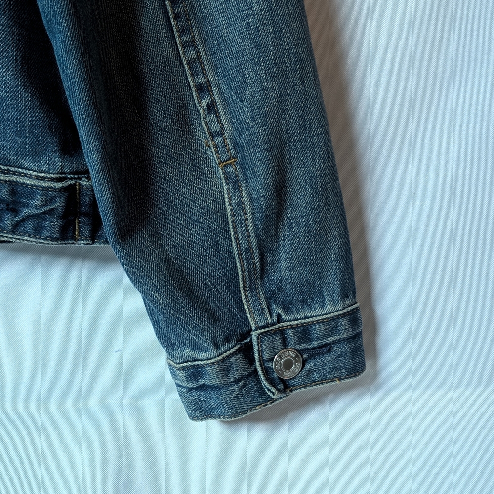 GAP ICON Denim Jean Jacket - Saddle Blue 🧥 - Picture 12 of 13
